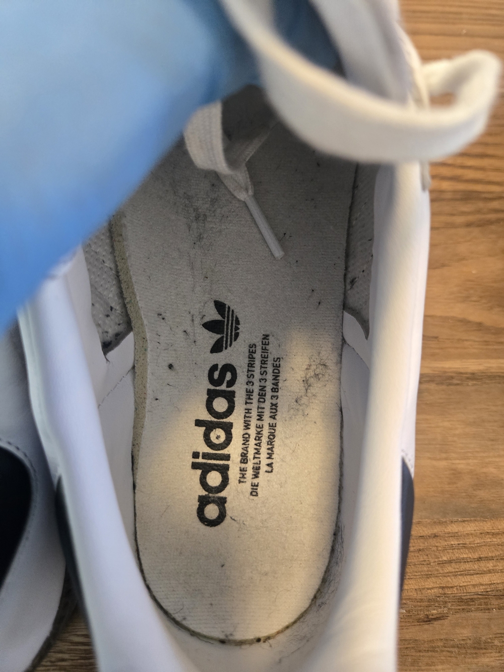 Adidas Samba Classic Sneakers - White with Black Stripes - Picture 6 of 10